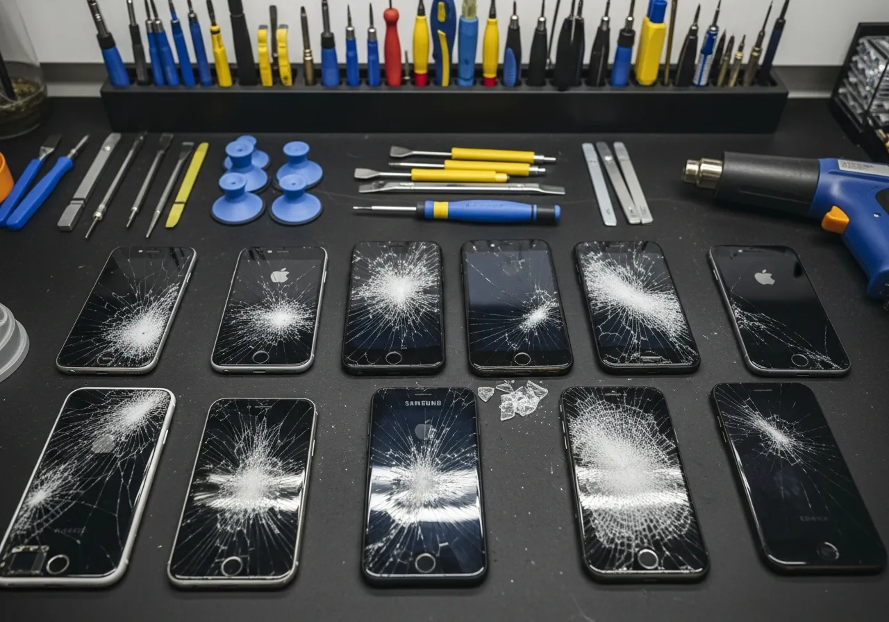 iPhone und Samsung Handy Reparatur Werkstatt PhoneKlinik Grenchen